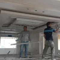 تخریب.گچکاری.کناف.دیوار گچی و بازسازی تخریب|خدمات پیشه و مهارت|تهران, نارمک|دیوار