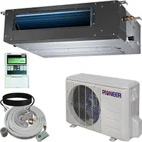 duct spilt کولر گازی داکت اسپیلت لوله کشی کولر