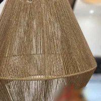 لوستر رافیا|لوستر و چراغ آویز|اهواز, فولادشهر|دیوار