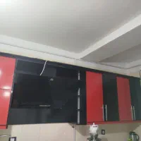 کابینت با هود آشپزخانه با سینک ظرفشویی