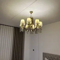 لوستر 8شعله برنز