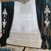 پرده 3تیکه جنس مخمل