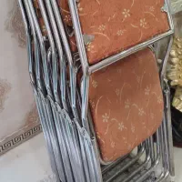 ۷ عدد صندلی تاشو زیبا ، محکم و سالم|صندلی و نیمکت|کرج, عظیمیه|دیوار