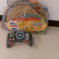 تشک بازی و صندلی غذاخوری