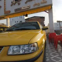 سمند مدل 1400 لاکاغذی زرد