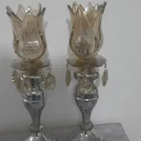 اینه کنسول درحد نوبه همراه میز تلویزیون و شمعدونی|بوفه، ویترین، کنسول|پرند, فاز ۵|دیوار