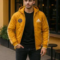 کاپشن مردانه زرد آدیداس مدل Kameron|لباس|اهواز, فرودگاه|دیوار