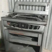 اجاق گاز ۵ شعله طرح فر...|اجاق گاز و لوازم برقی پخت‌وپز|قم, نیروگاه|دیوار