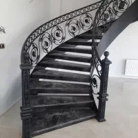 ساخت انواع پله های گِرد، مُعلق و...درغرب کشور|خدمات پیشه و مهارت|قروه, |دیوار