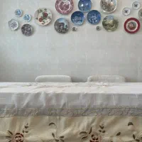 رو میزی مربع گلدوزی شده طلا کوب|پرده، رانر، رومیزی|تهران, صادقیه|دیوار