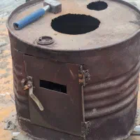 بخاری هیزمی با ورق ضخیم