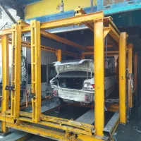 شاسی کشی با دستگاه و صافکاری نقاشی