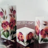 شمع|صنایع دستی و سایر لوازم تزئینی|تهران, شهرک کوهسار|دیوار