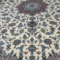 فرش دستباف (بساک)جفت ۹ متری  نو کاشان اعلا|فرش|مشکین‌دشت, |دیوار