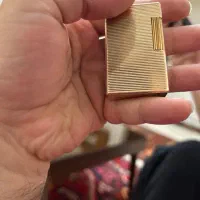 فندک کلکسیونی دوپونت فرانسه روکش طلا