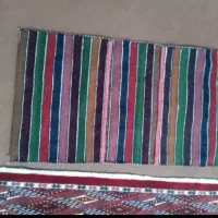 خورجین دست بافت خالص پشم|گلیم، جاجیم، گبه|بندر ترکمن, |دیوار