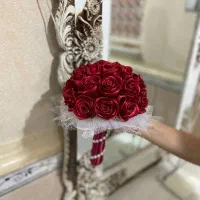 گل جاودان. دسته گل عروس‌.باکس گل