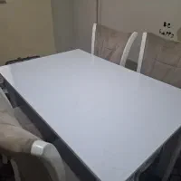 ۴ نفره صندلی و میز|میز و صندلی غذاخوری|گالیکش, |دیوار