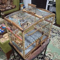 قفس دستساز سهره و قناری سایز ۴ کلکسیونی