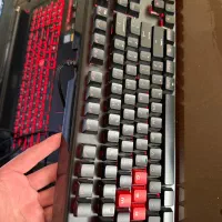 کیبورد مکانیکال HP omen|قطعات و لوازم جانبی رایانه|شیراز, چنچنه|دیوار