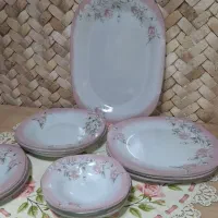 سرویس غذاخوری شیشه ای|ظروف سرو و پذیرایی|آمل, |دیوار