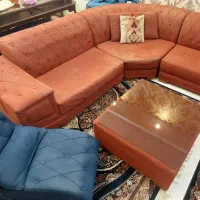 ست مبل راحتی ال چستر و میز نهارخوری ۶ نفره