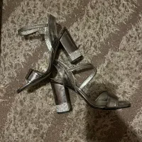 کفش نقره ای مجلسی سایز ۳۶