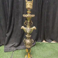 قلیان برنجی - کار دست