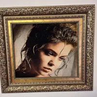 تابلو فرش دستباف طرح فرانسوی