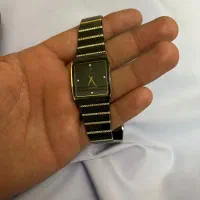 ساعت اصلی اناتوم مشکی نیم طلا نگین سویسی|ساعت|زاهدان, |دیوار