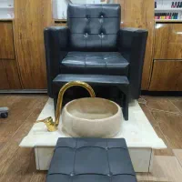 صندلی پدیکور دستگاه بخور  صندلی کوپ و اصلاح وکس