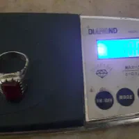 انگشتریاقوت سرخ معدنی