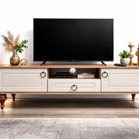میز تلویزیون مدل لارا سایز 150 میز تی وی