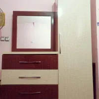 فروش mdf مغز ترک کمدتک به همراه 4کشابه و آینه