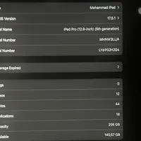 Ipad Pro 2021 M1 12.9 Inch Cellular ایپد پرو|تبلت|تهران, ونک|دیوار