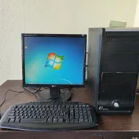 کامپیوتر ۲هسته رم ۴ ddr3 هارد ۳۲۰ گرافیک ۱