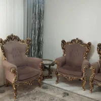 مبل ومیز نهار خوری سلطنتی|مبلمان خانگی و میز عسلی|بجنورد, |دیوار