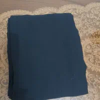 پارچه چادری مشگی و رنگی  یکی دوخته و سفید نبریده