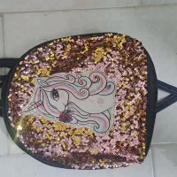 کاپشن دخترانه وکلاه و کیف پولکی|کفش و لباس بچه|شیروان (خراسان), |دیوار