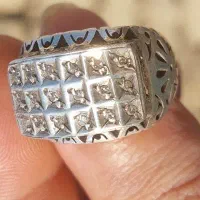 انگشتر یاقوت کبود آفریقائی قواره درشت و دستساز|جواهرات|اهواز, کمپلو شمالی|دیوار