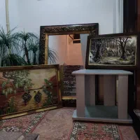 آینه قدی با جنس چوب