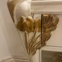 کنسول و ایینه چوبی بزرگ|بوفه، ویترین، کنسول|تهران, قیطریه|دیوار