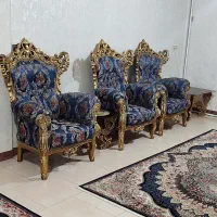 مبل هفت نفره همراه کنار مبلی