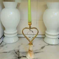 جا شمعی پایه سنگی بسیار زیبا و کلاسیک