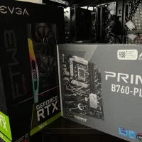 کیس حرفه‌ای گیمینگ و رندرینگ RTX 3070 + i5 13400