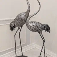 تندیس قوهای زیبا (طوسی رنگ)|مجسمه، تندیس، ماکت|مشهد, رضاشهر|دیوار