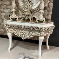 آینه و کنسول چوبی عروس