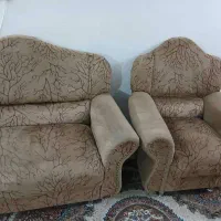 فروش مبل ۷ نفره و میز تی وی|مبلمان خانگی و میز عسلی|قائمشهر, |دیوار