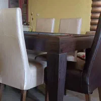 میز ناهارخوری و میز مربع برند الدورادو سالم