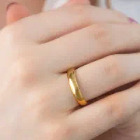 انگشتر رینگی طلا|جواهرات|بندرعباس, |دیوار